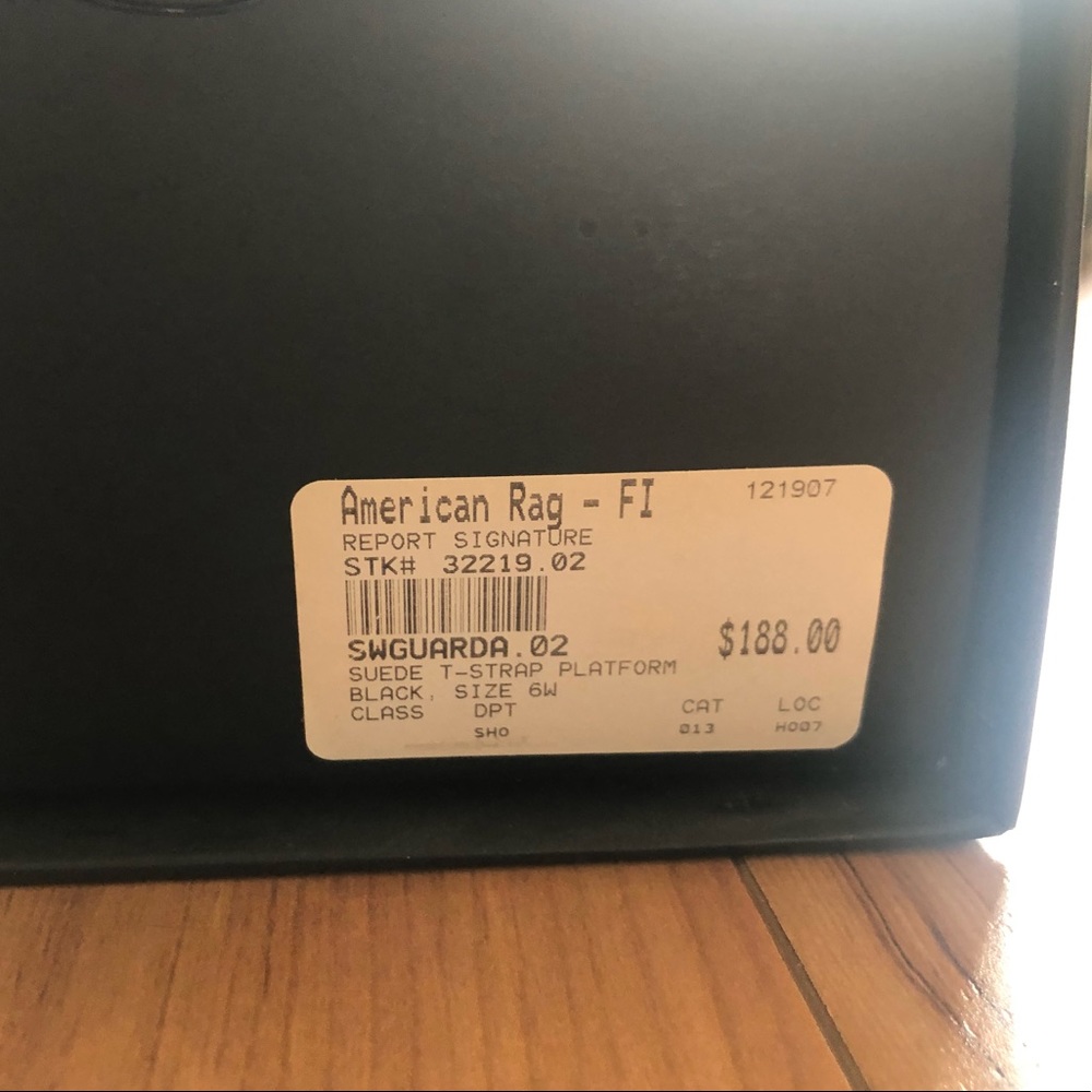 Report Signature- Suede T-strap platform - Picture 5 of 5